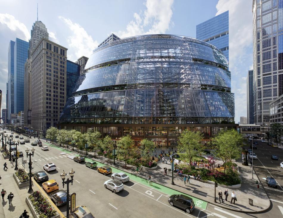 Construction begins on redevelopment of Thompson Center | Urbanize Chicago